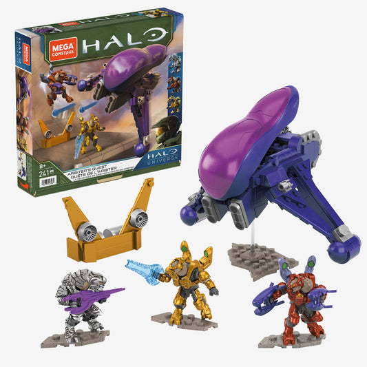 MEGA Construx Halo Arbiter's Quest Aircraft Building Set - Bộ Đồ Chơi Lắp Ráp Máy Bay Banshee - MEGA
