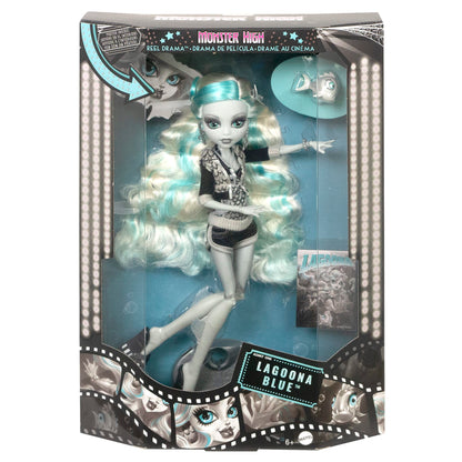 Monster High Reel Drama Lagoona Blue Doll - Búp Bê Sưu Tầm Phiên Bản Điện Ảnh - Mattel HKN30 - Hình ảnh bổ sung 6