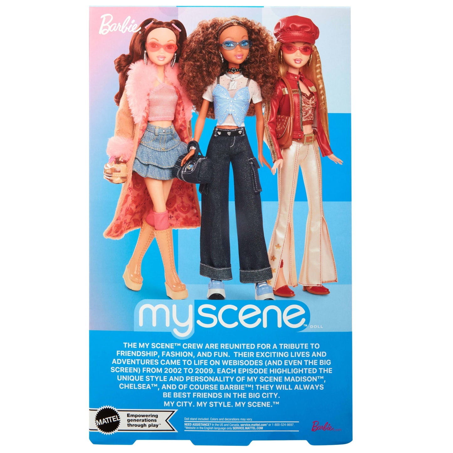 My Scene Madison Doll - Búp bê sưu tầm phong cách Y2K - Mattel Creations
