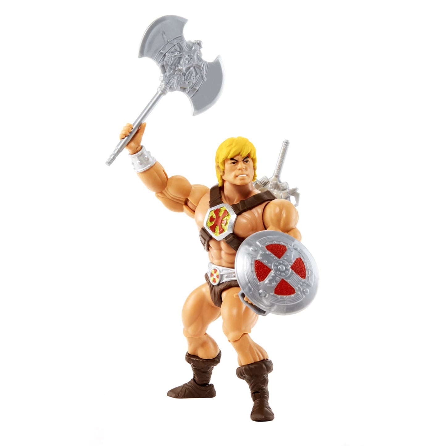 Masters of the Universe Origins 200X He-Man Action Figure - Mô Hình Nhân Vật Khớp Nối - Mattel HDR96 - Hình ảnh bổ sung 5