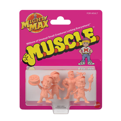 Mighty Max M.U.S.C.L.E. Four-Figure Set - Bộ 4 Nhân Vật Mô Hình Mini - Mattel Creations - Hình ảnh sản phẩm
