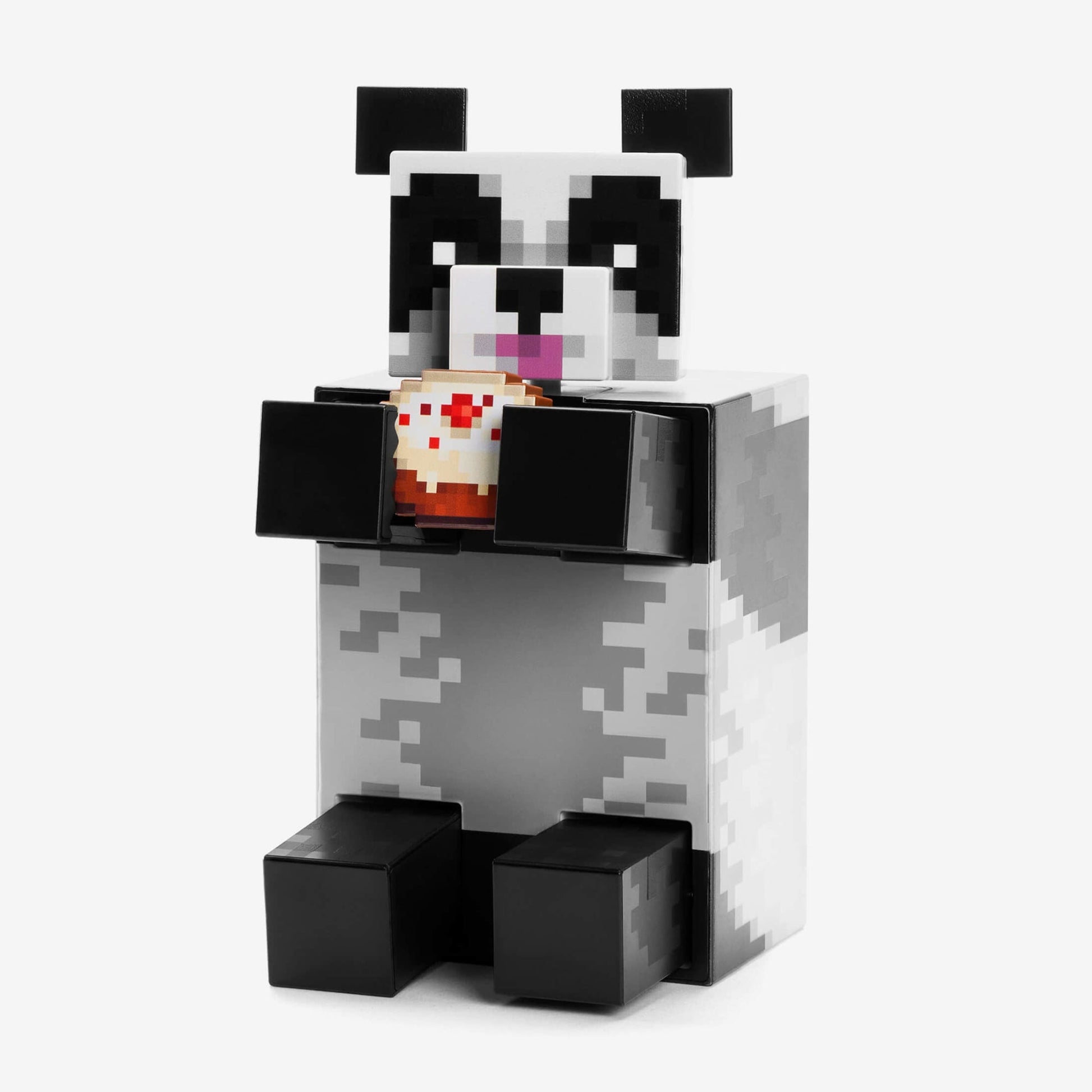Minecraft Diamond Level Panda Figure - Mô Hình Gấu Trúc Sưu Tầm Cao Cấp - Mattel Creations Mattel - ảnh 3 - Action Figure
