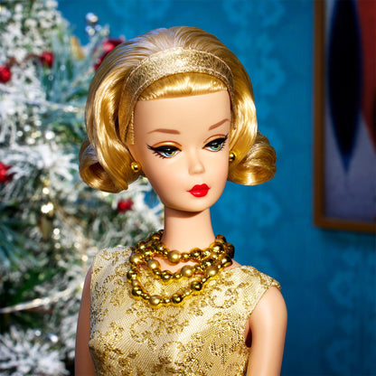12 Days of Christmas Barbie Doll and Accessories - Búp bê Barbie Signature Gold Label 2024