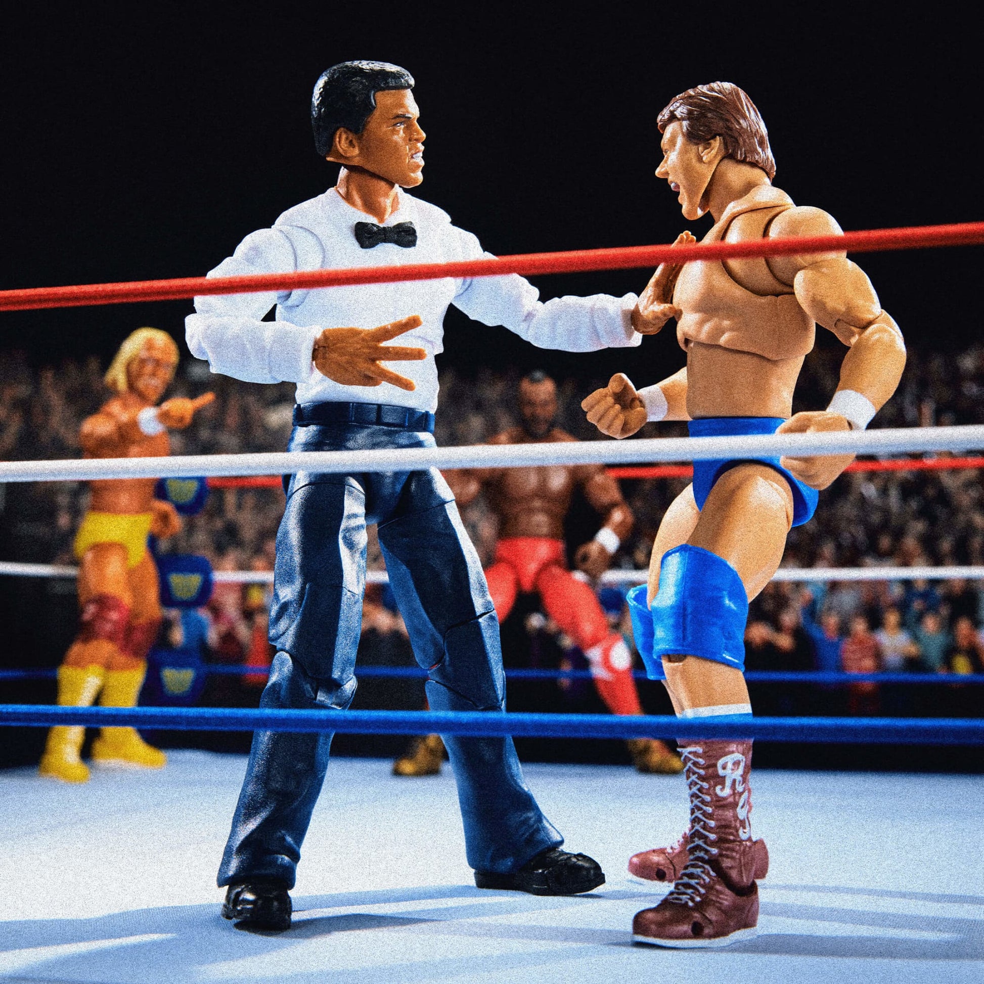 WWE Ultimate Edition Muhammad Ali Action Figure Set - Bộ Mô Hình Cao Cấp Mattel Mattel - ảnh 1 - Figure