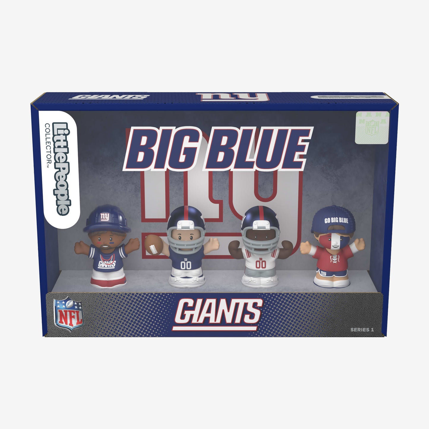 Little People Collector x NFL New York Giants Set - Mô hình Nhân vật Sưu tầm - Mattel Mattel - ảnh 3 - Figure Set
