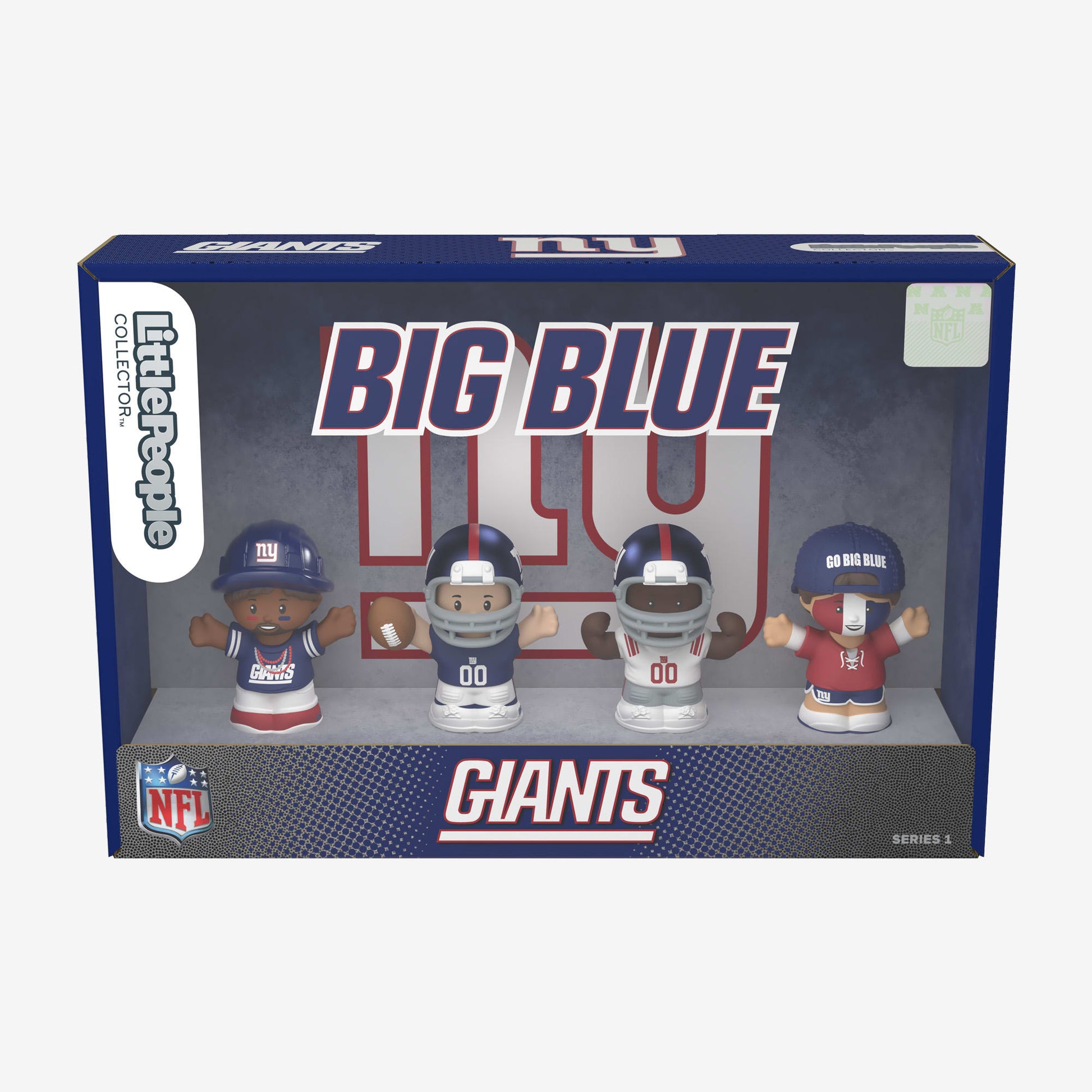 Little People Collector x NFL New York Giants Set - Mô hình Nhân vật Sưu tầm - Mattel Mattel - ảnh 3 - Figure Set