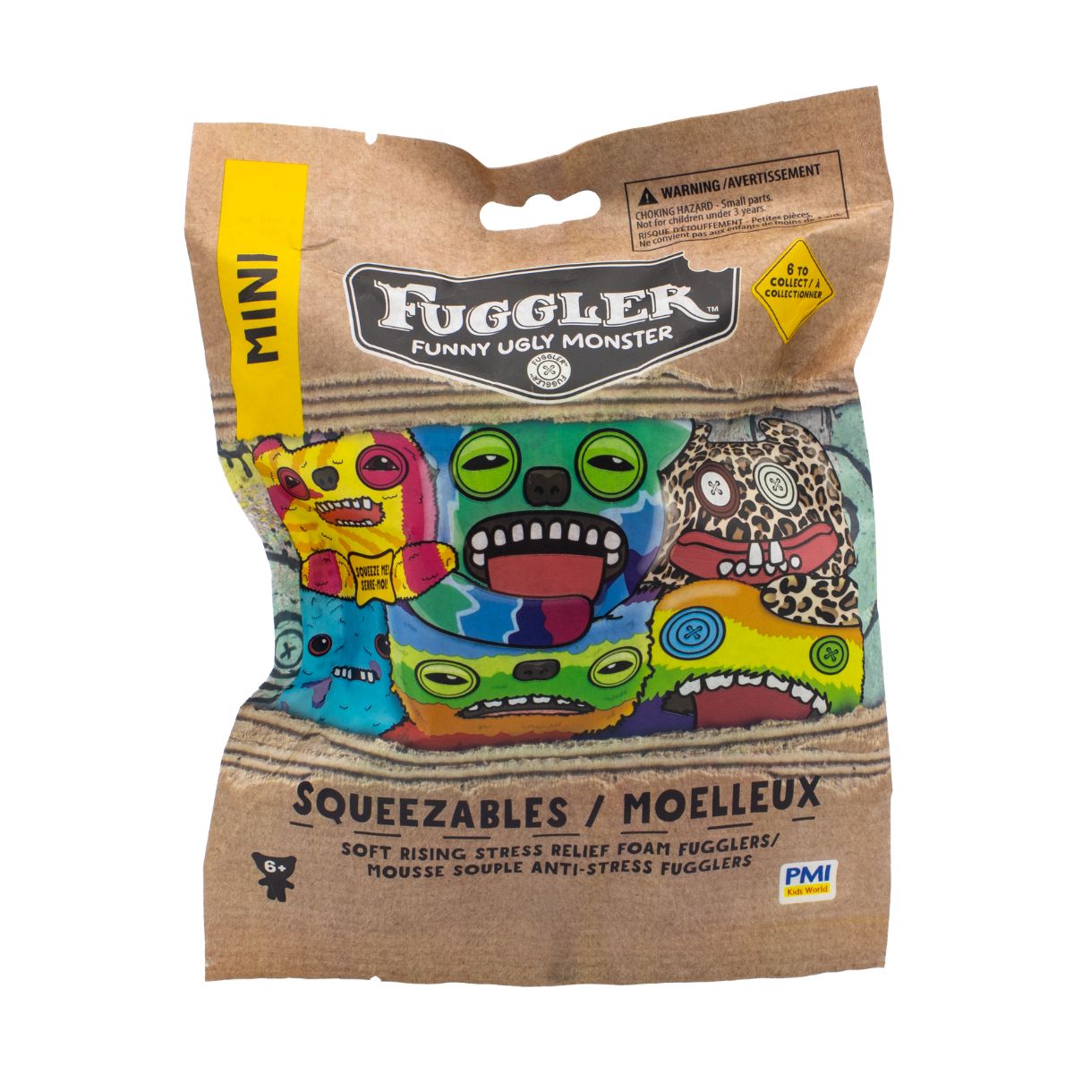 Đồ Chơi Dẻo Nhân Vật Fuggler Bí Ẩn FUGGLER FG4008 - Giao Hàng Ngẫu Nhiên