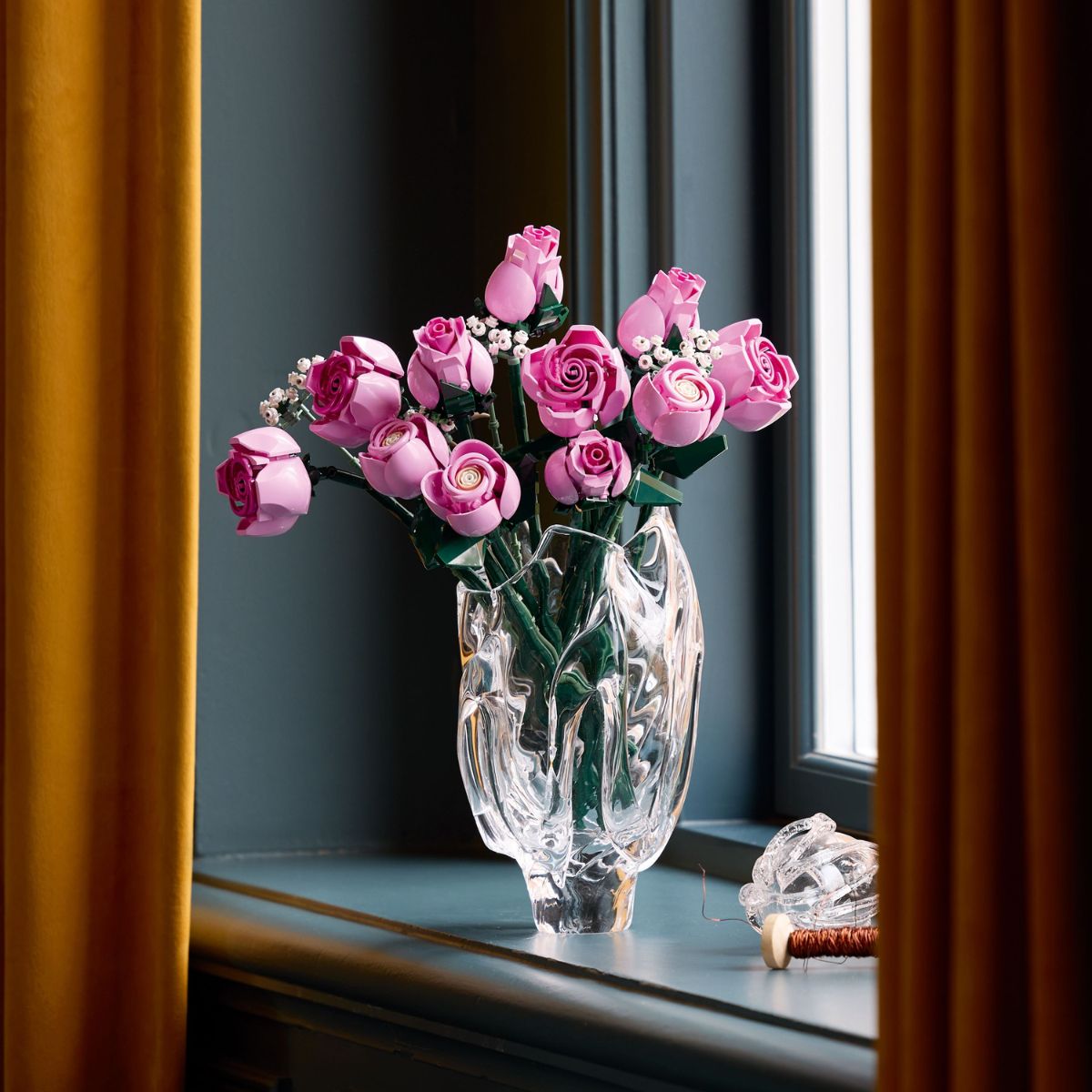 Đồ Chơi Lắp Ráp Bó Hoa Hồng Màu Hồng LEGO BOTANICALS 10374