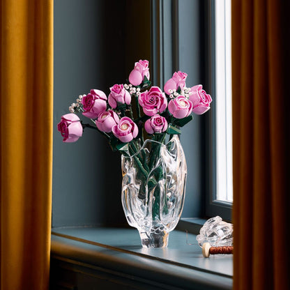 Đồ Chơi Lắp Ráp Bó Hoa Hồng Màu Hồng LEGO BOTANICALS 10374