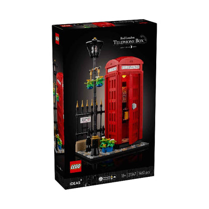 Đồ Chơi Lắp Ráp Bốt Điện Thoại Đỏ London LEGO IDEAS 21347