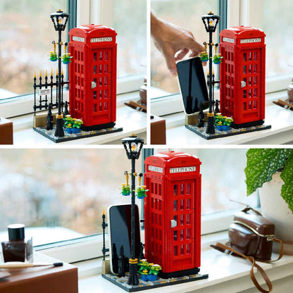 Đồ Chơi Lắp Ráp Bốt Điện Thoại Đỏ London LEGO IDEAS 21347