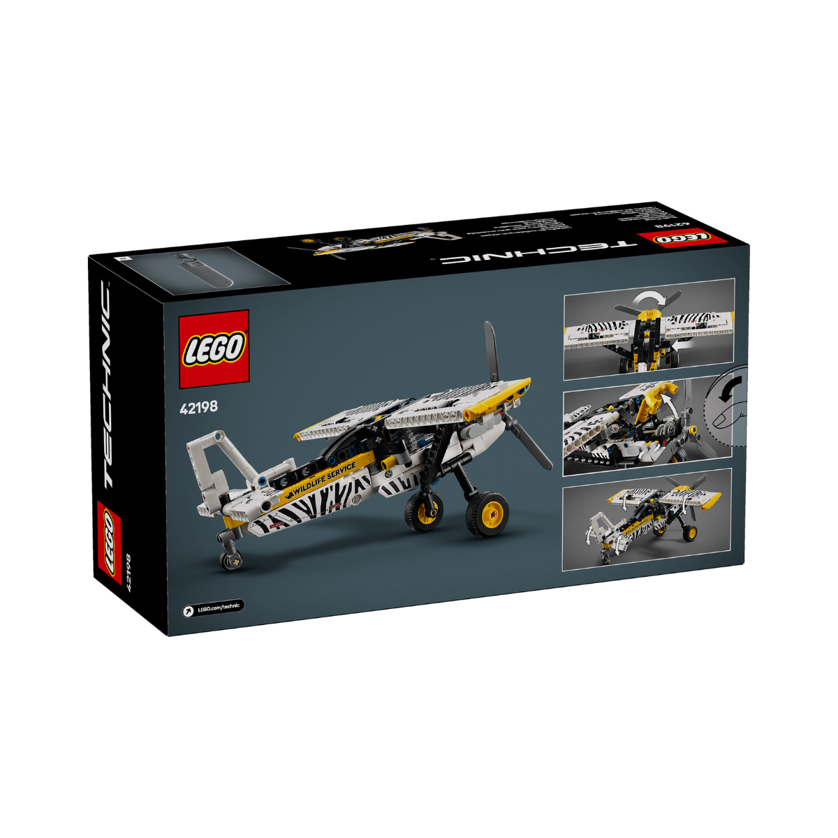 Đồ Chơi Lắp Ráp Máy Bay Cánh Quạt LEGO TECHNIC 42198