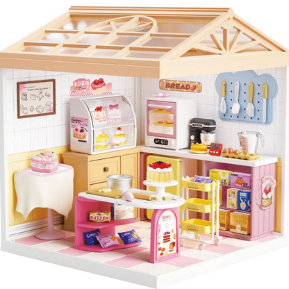 Mini House Assembly Toy - Sweet Heart Cake Shop SH808 - Đồ chơi lắp ráp mô hình tiệm bánh mini - SWEET HEART