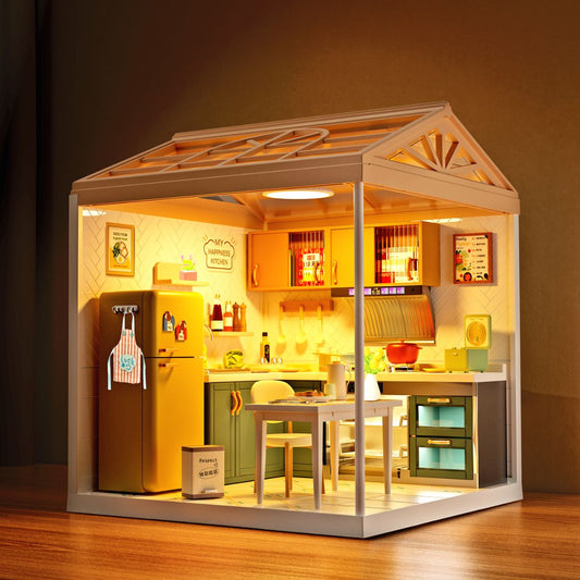 Mini House Assembly Toy - SWEET HEART Kitchen SH805 - Đồ chơi lắp ráp mô hình nhà bếp tí hon - SWEET HEART