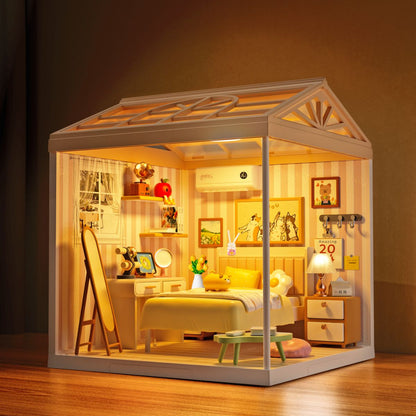 Mini House Assembly Toy - Sweet Heart Bedroom SH804 - Đồ chơi lắp ráp mô hình phòng ngủ - SWEET HEART