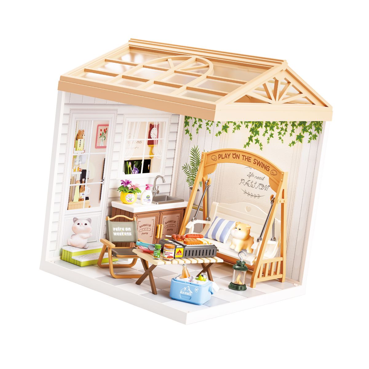 Đồ Chơi Lắp Ráp Mini House - Sân Vườn SWEET HEART SH810