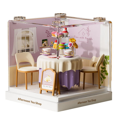 Đồ Chơi Lắp Ráp Mini House Small - Trà Chiều SWEET HEART SH831