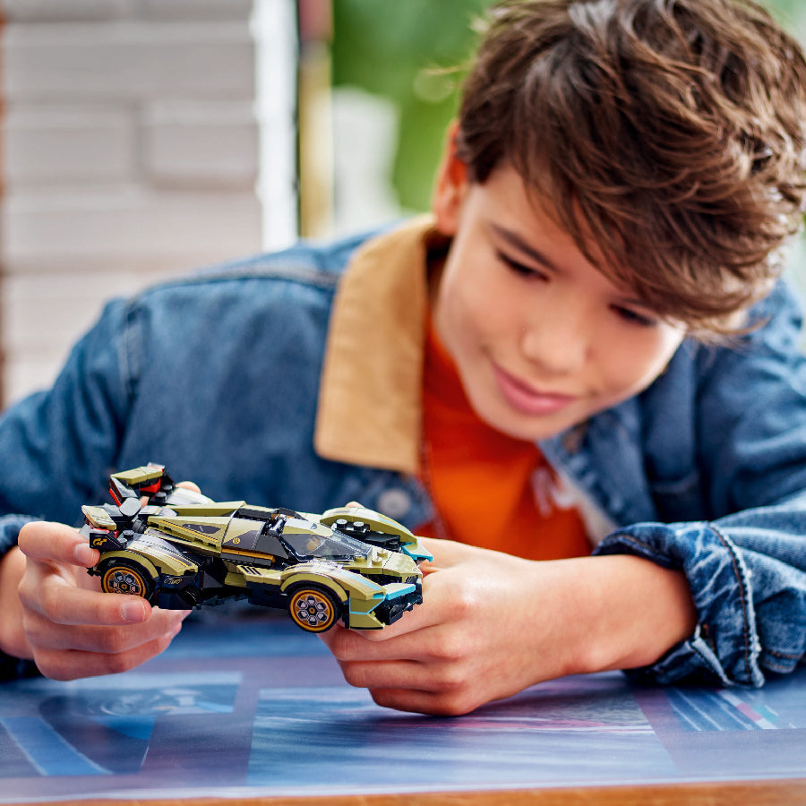 Đồ Chơi Lắp Ráp Siêu Xe Lamborghini Lambo V12 Vision GT LEGO Speed Champions 76923