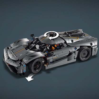 Đồ Chơi Lắp Ráp Xe Thể Thao Koenigsegg Jesko Absolut Màu Xám LEGO TECHNIC 42173