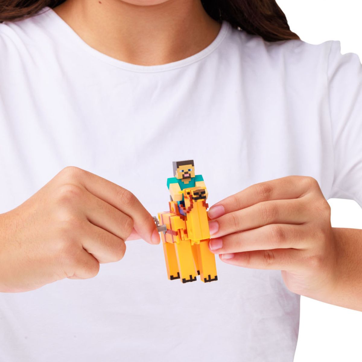 Minecraft Clockwork Steve Riding Camel Toy - Đồ chơi lên dây cót - MINECRAFT PMI