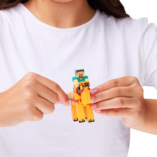Minecraft Clockwork Steve Riding Camel Toy - Đồ chơi lên dây cót - MINECRAFT PMI