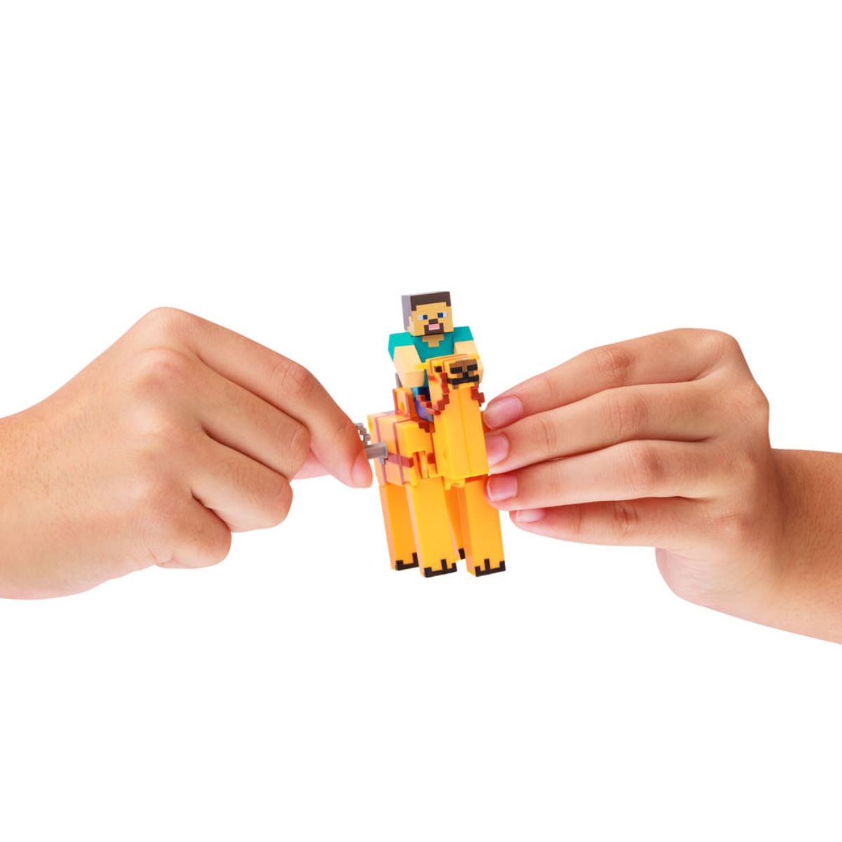 Minecraft Clockwork Steve Riding Camel Toy - Đồ chơi lên dây cót - MINECRAFT PMI