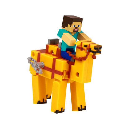 Minecraft Clockwork Steve Riding Camel Toy - Đồ chơi lên dây cót - MINECRAFT PMI