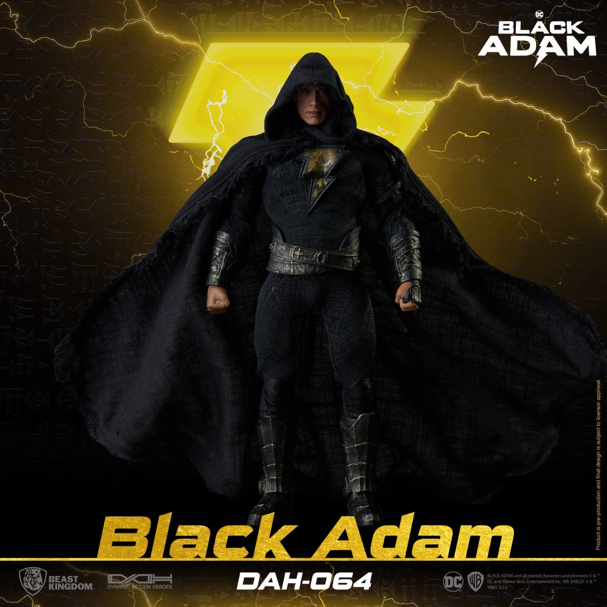 Black Adam BEAST KINGDOM DAH-064 - Mô hình hành động tỉ lệ 1:9 - Chính hãng
