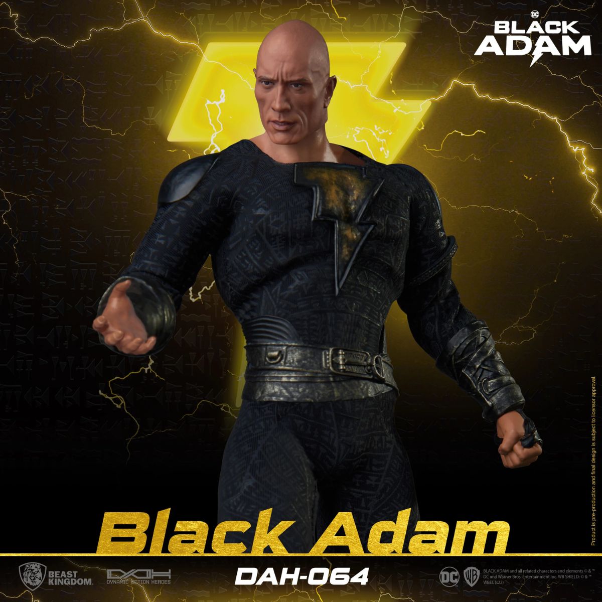 Black Adam BEAST KINGDOM DAH-064 - Mô hình hành động tỉ lệ 1:9 - Chính hãng
