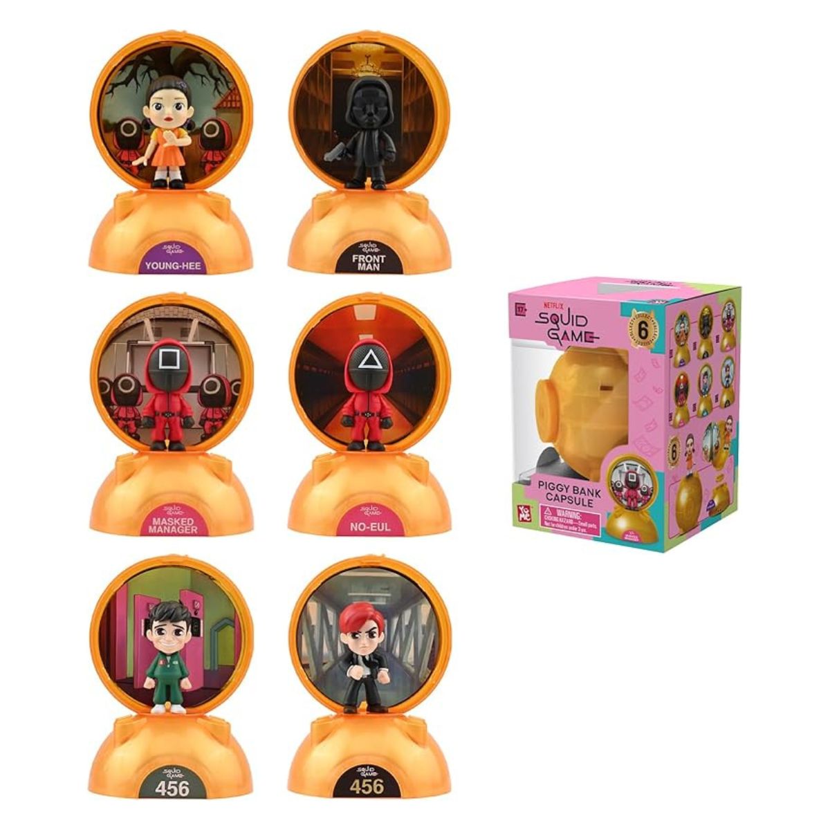 Squid Game Model Toy SG10217 - Đồ chơi mô hình nhân vật Blind Box - SQUID GAME