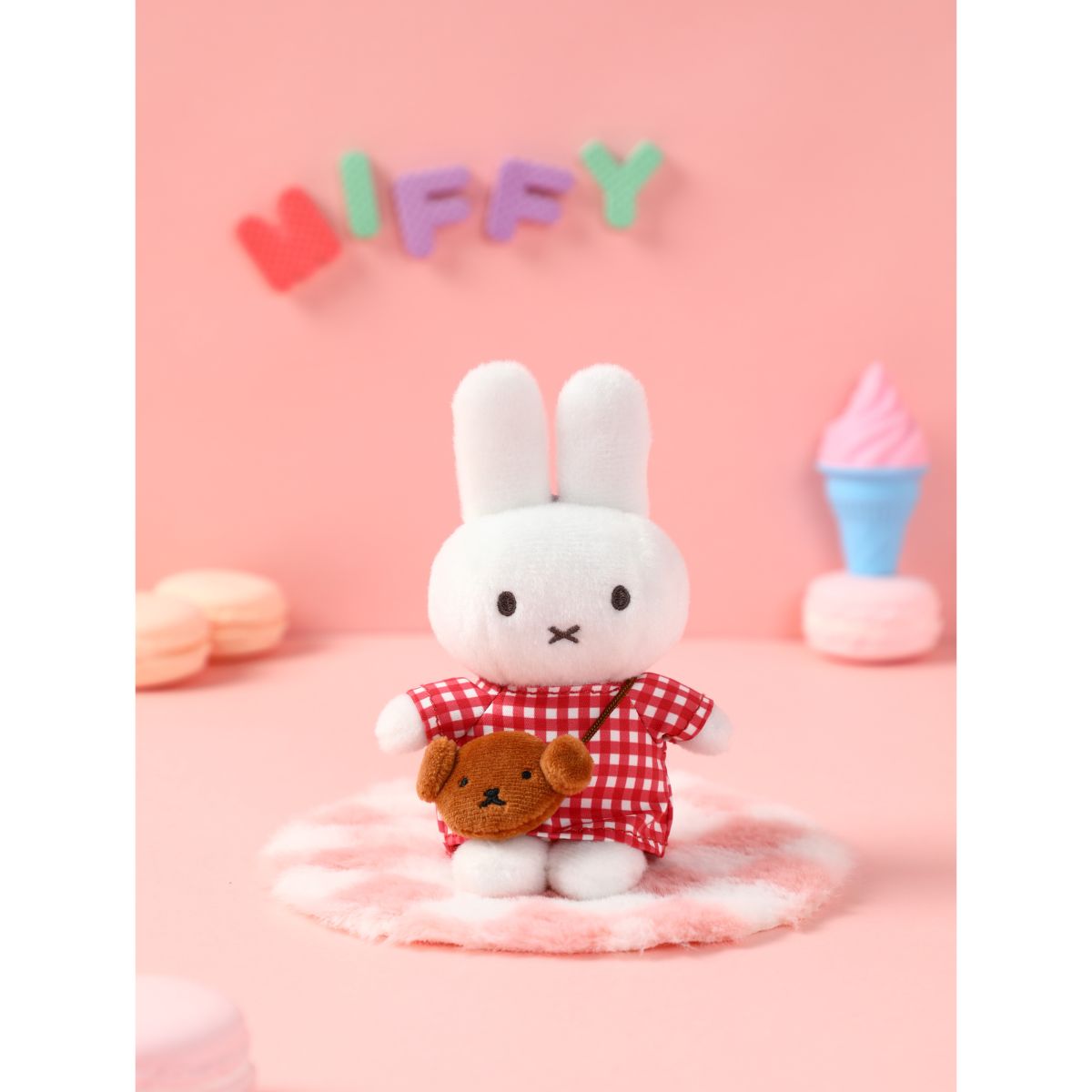 Đồ Chơi Móc Khoá Nhồi Bông V2 MIFFY MIF37560 - Giao Hàng Ngẫu Nhiên