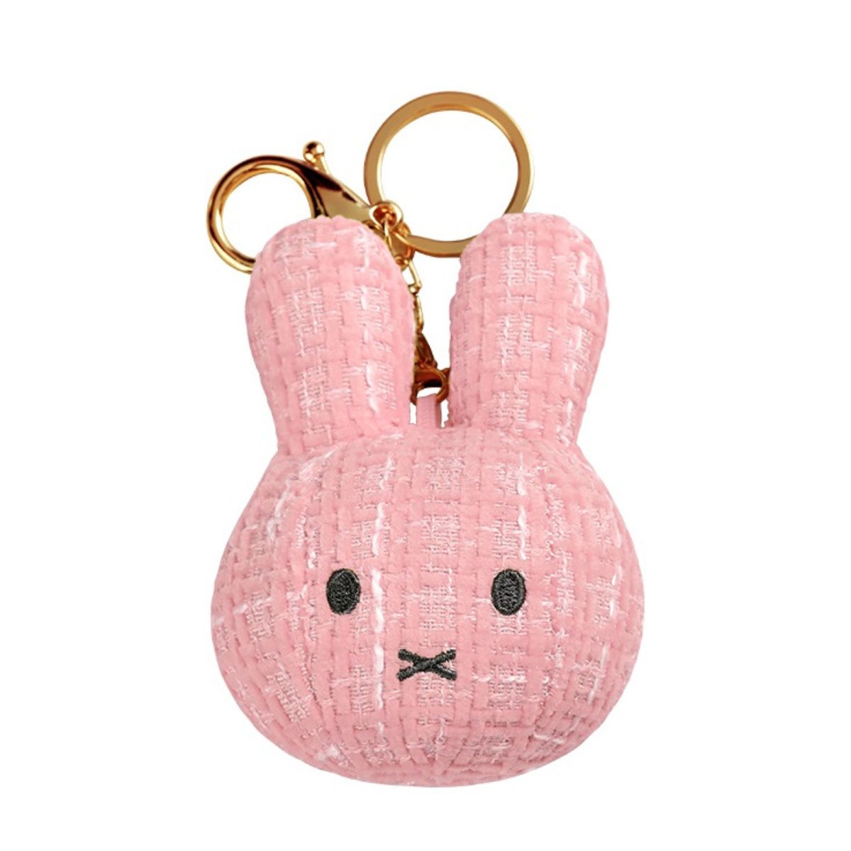 MIFFY Pink Rabbit Keychain Toy MIF37302 - Móc khóa thỏ hồng - Miffy