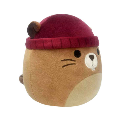 7.5 Inch Beaver In Beanie SQUISHMALLOWS - Thú nhồi bông hải ly đội mũ len - SQHW00605