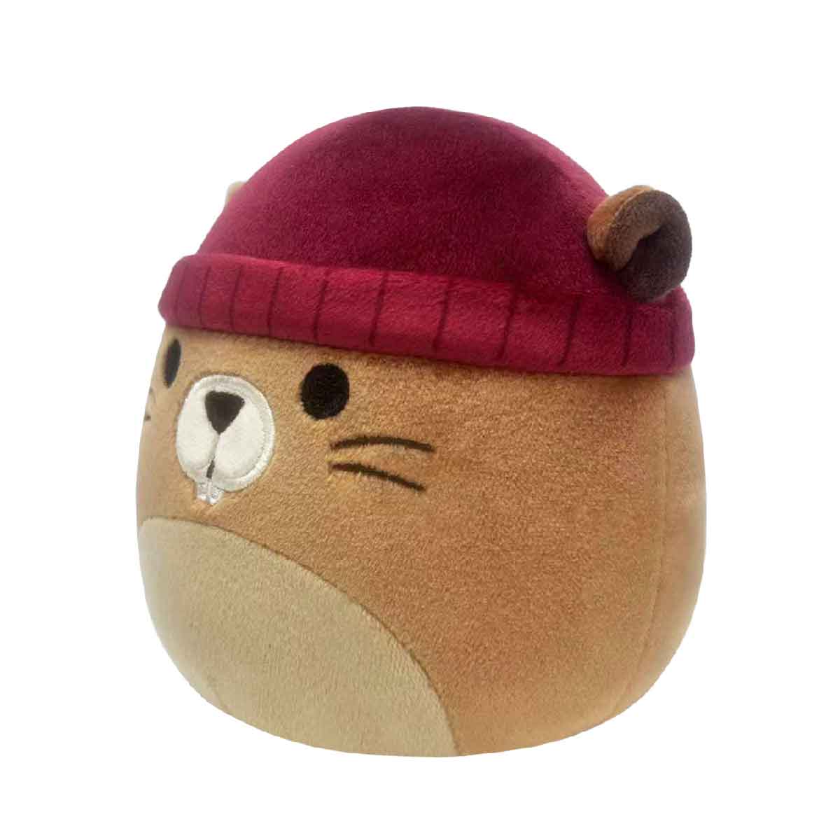 7.5 Inch Beaver In Beanie SQUISHMALLOWS - Thú nhồi bông hải ly đội mũ len - SQHW00605