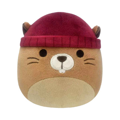 7.5 Inch Beaver In Beanie SQUISHMALLOWS - Thú nhồi bông hải ly đội mũ len - SQHW00605