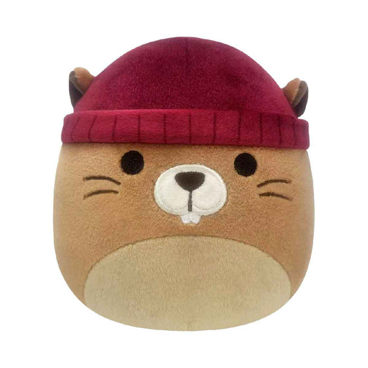 7.5 Inch Beaver In Beanie SQUISHMALLOWS - Thú nhồi bông hải ly đội mũ len - SQHW00605