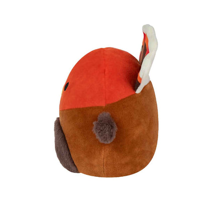 7.5 Inch Dark Brown Turkey Squishmallows Stuffed Toy SQHW00604 - Thú nhồi bông gà tây - Squishmallows