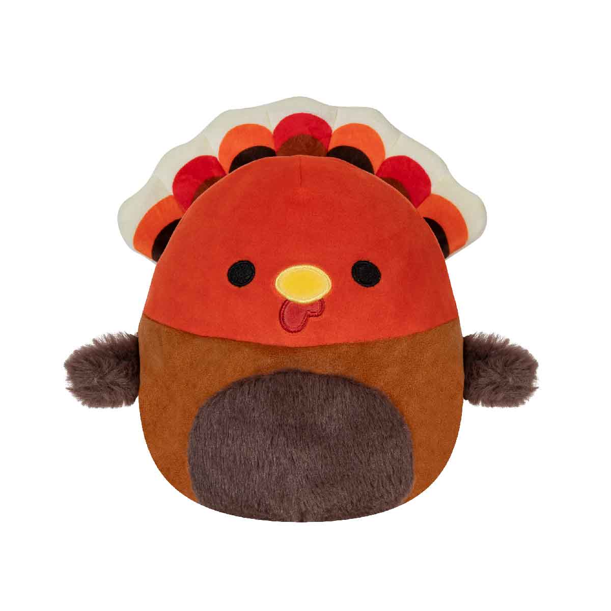 7.5 Inch Dark Brown Turkey Squishmallows Stuffed Toy SQHW00604 - Thú nhồi bông gà tây - Squishmallows