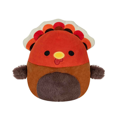 7.5 Inch Dark Brown Turkey Squishmallows Stuffed Toy SQHW00604 - Thú nhồi bông gà tây - Squishmallows