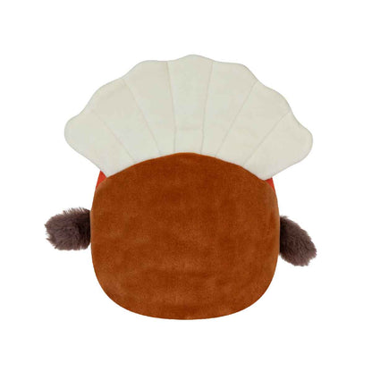 7.5 Inch Dark Brown Turkey Squishmallows Stuffed Toy SQHW00604 - Thú nhồi bông gà tây - Squishmallows