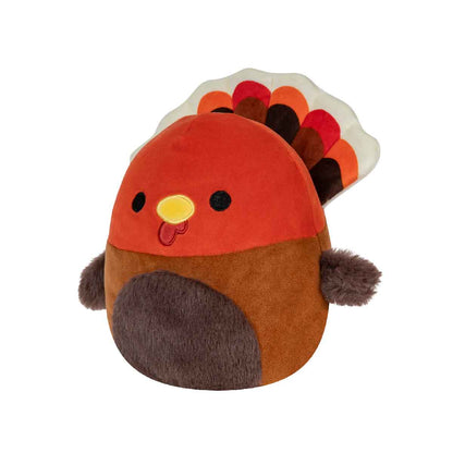7.5 Inch Dark Brown Turkey Squishmallows Stuffed Toy SQHW00604 - Thú nhồi bông gà tây - Squishmallows