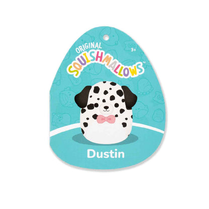 Dustin 7.5 Inch Stuffed Toy - White Dalmatian - Thú nhồi bông chó đốm - SQUISHMALLOWS SQCR07942