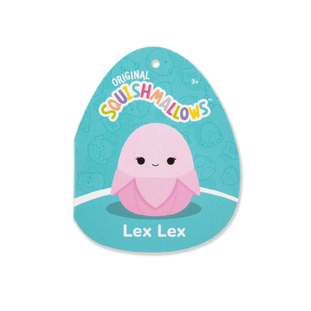 Lexlex 7.5 Inch Stuffed Toy - Pink Banana - Thú bông Squishmallows hình chuối hồng - Squishmallows SQCR07940