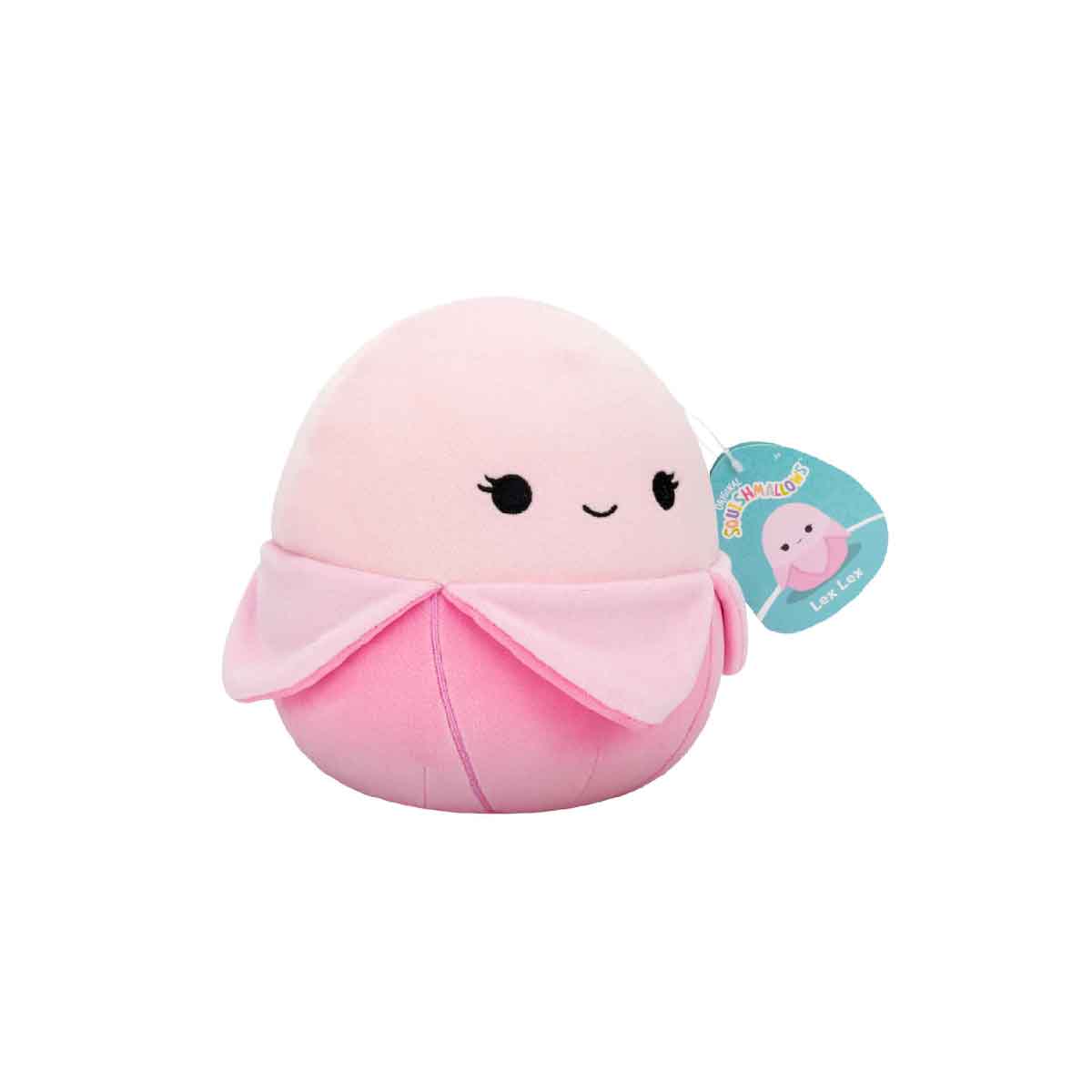 Lexlex 7.5 Inch Stuffed Toy - Pink Banana - Thú bông Squishmallows hình chuối hồng - Squishmallows SQCR07940