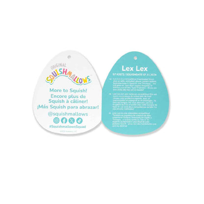 Lexlex 7.5 Inch Stuffed Toy - Pink Banana - Thú bông Squishmallows hình chuối hồng - Squishmallows SQCR07940