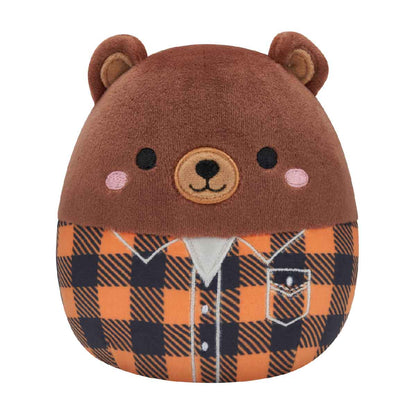7.5 Inch Omar - Brown Bear - Gấu bông Squishmallows SQHW00609