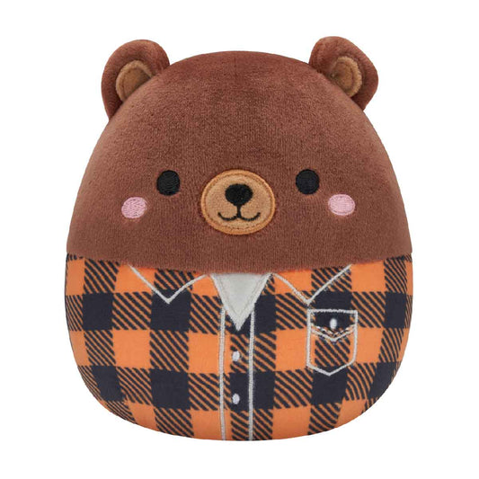 7.5 Inch Omar - Brown Bear - Gấu bông Squishmallows SQHW00609