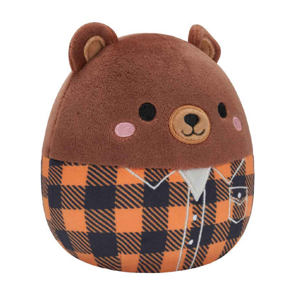 7.5 Inch Omar - Brown Bear - Gấu bông Squishmallows SQHW00609