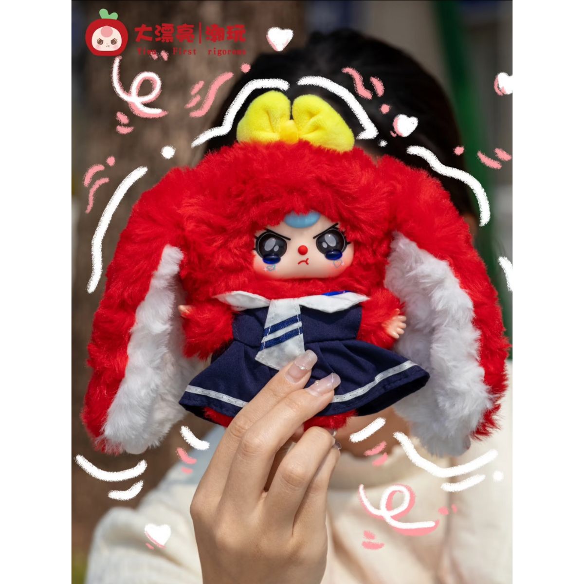 Babythree Macaron Little Rabbit II Plush Toy DPL308 - Thú bông Blind Box thỏ con - Babythree