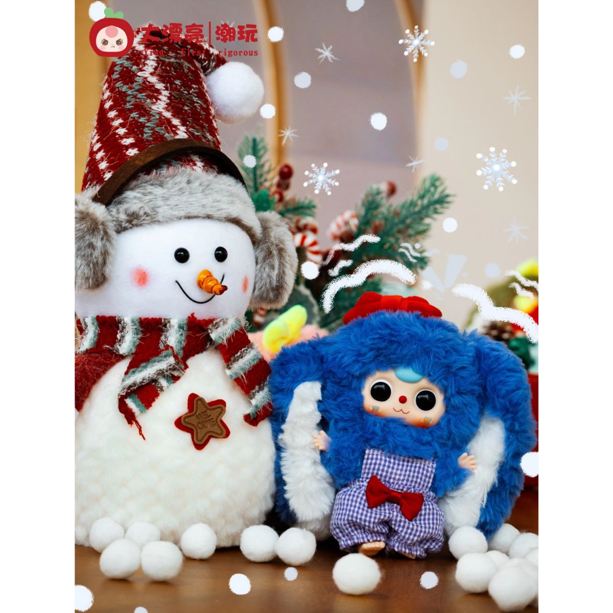 Babythree Macaron Little Rabbit II Plush Toy DPL308 - Thú bông Blind Box thỏ con - Babythree